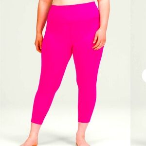 NWOT! 🍋🍋Lululemon Align HR Pant 25”🍋🍋. Size 6. Color Sonic Pink.